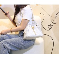 2025NEW-005 最新 CHANEL 25bag 全てがハイライト!ドローコードとカビアレザーの魅力 30×28×16 cm