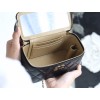 2025NEW-033 シャネル 24A エナメルクラスプ リップスティックポーチ / WOC：ブラック＆ホワイトの隠れた 16×10cm 