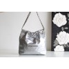 【No°22 香水 100 周年記念】Chanel 22bag ゴミ袋バッグ - モンテベロ油蝋牛革 × モダンデザイン 35×37×7cm