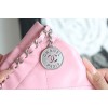 【No.22 香水 100 周年記念】Chanel 22bag ゴミ袋バッグ - モンテベロ油蝋牛革 × 独創的デザイン 39×42×8cm 