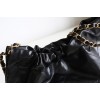 【No°22 香水 100 周年記念】Chanel 22 バッグ ゴミ袋デザイン - モンテベロ油蝋牛革 × 圧倒的存在感 39×42×8cm