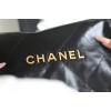 【No°22 香水 100 周年記念】Chanel 22 バッグ ゴミ袋デザイン - モンテベロ油蝋牛革 × 完璧なバランス 35×37×7cm
