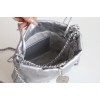 【全新アップグレード】Chanel ミニ 22 バッグ - Antiba zp 皮革 × レトロハードウェア ゴミ袋ミニ 19×20×6cm 