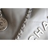 【全新アップグレード】Chanel ミニ 22 バッグ - Antiba zp 皮革 × レトロハードウェア ゴミ袋ミニ 19×20×6cm 
