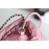 【全新進化】Chanel mini 22bag アップグレード版 - Antiba zp 革 × レトロシルバークランプ ゴミ袋ミニバッグ 19×20×6 cm