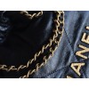 【23SS 人気 No.1】Chanel ミニ 22 パールゴミ袋バッグ - ゴミ袋ミニ × パールアクセント 2023 年必須ファッションアイテム 20×18×6.5cm
