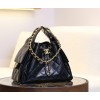 【必入手】本季超絶人気！最新シャネル 25 バッグ ドローコード × ヒッピーホボスモールサイズ​ 30×27×16 cm