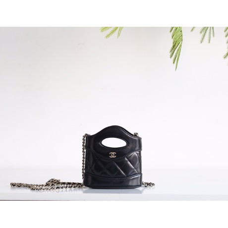 24S 31mini nano シリーズ「ポテトチップス BOX」登場！フランス製羊皮で夏のファッションを彩る13.5×12×7.5 