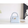【CHANEL 24P/24S】ケリー トートバッグ 夏の新色登場！ベビーブルー / レトロ金メッキ 大人気モデル13×19×7 cm