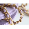 【CHANEL 24P】ケリー トートバッグ 夏の新色登場！レトロ金 × 光沢皮革 話題の人気モデル15×19×9 cm