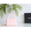 【CHANEL 24P】ケリー トートバッグ ピンク ヴィンテージ再設計 × マルチウェア 保值色の夏必須アイテム15×19×9 cm