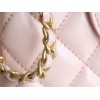 【CHANEL 24P】ケリー トートバッグ ピンク ヴィンテージ再設計 × マルチウェア 保值色の夏必須アイテム15×19×9 cm