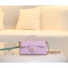 【CHANEL 25P 新作】羊皮ケリー トートバッグ タロイモピンク レトロハンドル × 柔らかな質感 予約受付中11.7×22×8 cm