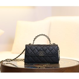 【CHANEL 25S】春夏新作 ケリー ハンドルチェーンバッグ マルチシーン対応 トレンド感あふれるエレガンス10×18×6.7 cm