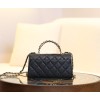 【CHANEL 25S】春夏新作 ケリー ハンドルチェーンバッグ マルチシーン対応 トレンド感あふれるエレガンス10×18×6.7 cm
