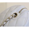 Chanel 25P Mini ボウリングバッグ｜クラシック必殺技！丸バケツ型と 18K 薄金で魅せるファッション実用両立の逸品​ 11.7×18.7×11 cm