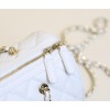 Chanel 25P Mini ボウリングバッグ｜クラシック必殺技！丸バケツ型と 18K 薄金で魅せるファッション実用両立の逸品​ 11.7×18.7×11 cm