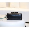Chane1 24A ボウリングバッグ ブラック＆ゴールド｜圧倒的な魅力で全スタイルを制する、大容量ファッション感爆発のバッグ​21×33×14.5 cm