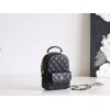 【入荷】シャネル 24C ハイドンブランド ミニリュック ライチ牛皮革 3way 実用ファッションバッグ 18×13×9cm