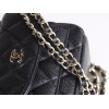 【入荷】シャネル 24C ハイドンブランド ミニリュック ライチ牛皮革 3way 実用ファッションバッグ 18×13×9cm