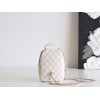 【激安入荷】Chanel 24C 非公式 ミニリュック ライチ牛皮革 3way 実用バッグ 書院風可愛いデザイン 18×13×9cm