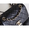 【24P 春夏新登場】Chanel ダブルポケット ヴィンテージ バックパック 「カエルのダブルショルダーバッグ」 ハイブリッド肩紐 20.5×20×11.5cm