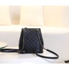【24P 春夏新登場】Chanel ダブルポケット ヴィンテージ バックパック 「カエルのダブルショルダーバッグ」 スリムフィット 20.5×20×11.5cm