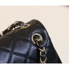 【24P 春夏新登場】Chanel ダブルポケット ヴィンテージ バックパック 「カエルのダブルショルダーバッグ」 スリムフィット 20.5×20×11.5cm