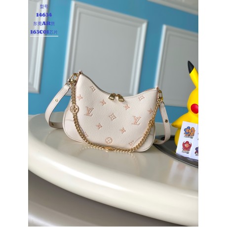 モノグラムアンプラント【フランス 163C01 チップ】Boulogne ハンドバッグ M14634｜Monogram Empreinte レザー｜着脱式チェーン｜十二星座ステッカー付き 29x16x9.5cm