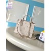 モノグラムアンプラント【フランス 163C01 チップ】OnTheGo スモールサイズハンドバッグ M14403｜Monogram Empreinte レザー｜イタリア産 A 級牛革｜メタルチェーン付き 25x19x11.5cm