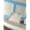 モノグラムアンプラント【フランス 163C01 チップ】OnTheGo スモールサイズハンドバッグ M14403｜Monogram Empreinte レザー｜イタリア産 A 級牛革｜メタルチェーン付き 25x19x11.5cm