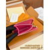 【M14155】レイクブルー LV x TM Romy 名刺入れ｜村上隆コラボ｜パンダジップ｜変更可能チップ 12×8×0.8cm