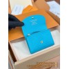 【M14086】レイクブルー パーソナライズドカスタム版 Rosalie コインケース｜Monogram Empreinte 牛革｜変更可能チップ 11×8×2.5cm