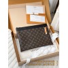 【M62291】Monogram Pacific コーティング ×Taige 皮革 A 級全鋼 パーソナライズド POCHETTE APOLLO ハンドバッグ｜2024 春夏新作｜Kim Jones デザイン 34×25×2cm
