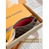 Mini Pochette Accessoires【N58009】コーヒーダミエ Ａ級全鋼 パーソナライズドカスタム Mini Pochette Accessoires｜柔軟 Monogram キャンバス｜丸みフォルムマルチアクセサリー 15.5×10.5×4cm