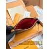 Mini Pochette Accessoires【N58009】コーヒーダミエ Ａ級全鋼 パーソナライズドカスタム Mini Pochette Accessoires｜柔軟 Monogram キャンバス｜丸みフォルムマルチアクセサリー 15.5×10.5×4cm