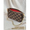 Mini Pochette Accessoires【N58009】コーヒーダミエ Ａ級全鋼 パーソナライズドカスタム Mini Pochette Accessoires｜柔軟 Monogram キャンバス｜丸みフォルムマルチアクセサリー 15.5×10.5×4cm