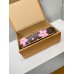 免税版 Louis Vuitton x 村上隆 Pochette Accessoires ハンドバッグ|明るい桜柄と個性的なデザイン 13×4×22cm