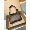  免税版 M12940G 全鋼製 The Drop スモールハンドバッグ｜Flower Hobo インスピレーション クラシック Monogram キャンバス 15×12×28cm