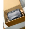  免税版 M14377G 全鋼製 LV Vibe シリーズ No Way ハンドバッグ｜モダンロックンロールスタイル 22.5×15.5×24cm