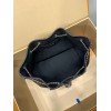  免税版 M14377G 全鋼製 LV Vibe シリーズ No Way ハンドバッグ｜モダンロックンロールスタイル 22.5×15.5×24cm
