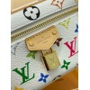 モノグラム・マルチカラー 免税版 M13662G 全鋼製 Louis Vuitton x 村上隆 Vanity Pouch ハンドバッグ｜鮮やかな色彩でクラシックを再解釈 11.5×6.5×19cm