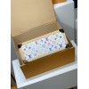 モノグラム・マルチカラー 免税版 M13079G 全鋼製 Louis Vuitton x 村上隆 OnTheGo ミッドサイズハンドバッグ｜カラフルな Monogram で遊び心溢れるデザイン 27×14×35cm