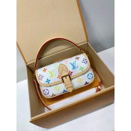 モノグラム・マルチカラー Louis Vuitton x 村上隆 コラボ Nano Diane ハンドバッグ｜カラフルな Monogram で個性的なファッションを演出 10.5×6×19cm
