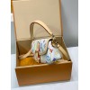 モノグラム・マルチカラー Louis Vuitton x 村上隆 コラボ Nano Diane ハンドバッグ｜カラフルな Monogram で個性的なファッションを演出 10.5×6×19cm
