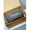 免税版 M24860G 全鋼製 CarryAll BB ハンドバッグ｜柔らかい羊革 × ファッショナブルなシワ加工のデザイン 17×10×26cm