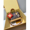 モノグラムバッグ 全鋼製 M12199G Nano Alma ハンドバッグ｜Candy Factory シリーズのカラフルな祭典ムード 12×8×18cm