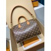 モノグラムバッグ 全鋼製 N87212G Speedy Soft 30 Boho ハンドバッグ｜Monogram キャンバスとボホチックなデザインの融合​キーワード：N87212G, 全鋼製，Speedy Soft 30 Boho ハ 21×17×30cm