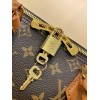 モノグラムバッグ 全鋼製 N87212G Speedy Soft 30 Boho ハンドバッグ｜Monogram キャンバスとボホチックなデザインの融合​キーワード：N87212G, 全鋼製，Speedy Soft 30 Boho ハ 21×17×30cm