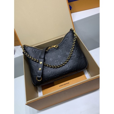  免税版 M12930G 全鋼製 今季の Boulog ハンドバッグ｜Monogram Embossed レザーで再解釈された使い勝手の良さ 29×9.5×16cm